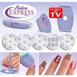 Kit pentru decorarea unghiilor prin stampilare