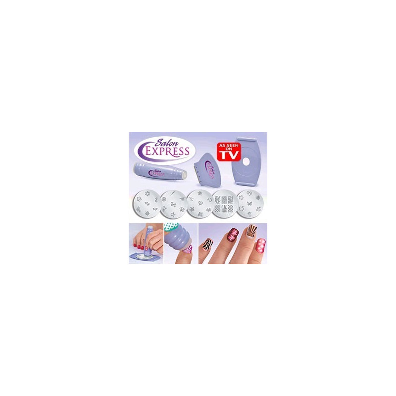 Kit pentru decorarea unghiilor prin stampilare