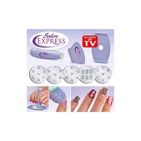 Kit pentru decorarea unghiilor prin stampilare