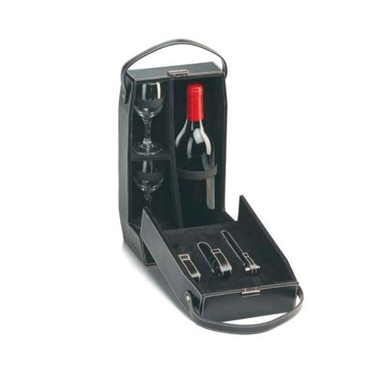 Trusa-Set vin si doua pahare