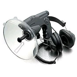 Microfon parabolic cu receptor de mare distanta