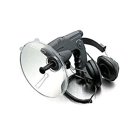 Microfon parabolic cu receptor de mare distanta