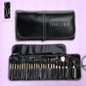 Set Profesional cu 24 Pensule pentru Machiaj 