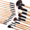 Set Profesional cu 24 Pensule pentru Machiaj 