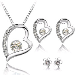 Set Bijuterii cu cristale Swarovski Everlasting