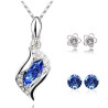 Set bijuterii cu cristale Swarovski Angel