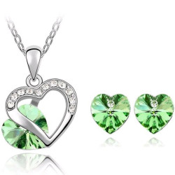Set bijuterii cu cristale Swarovski Hanging