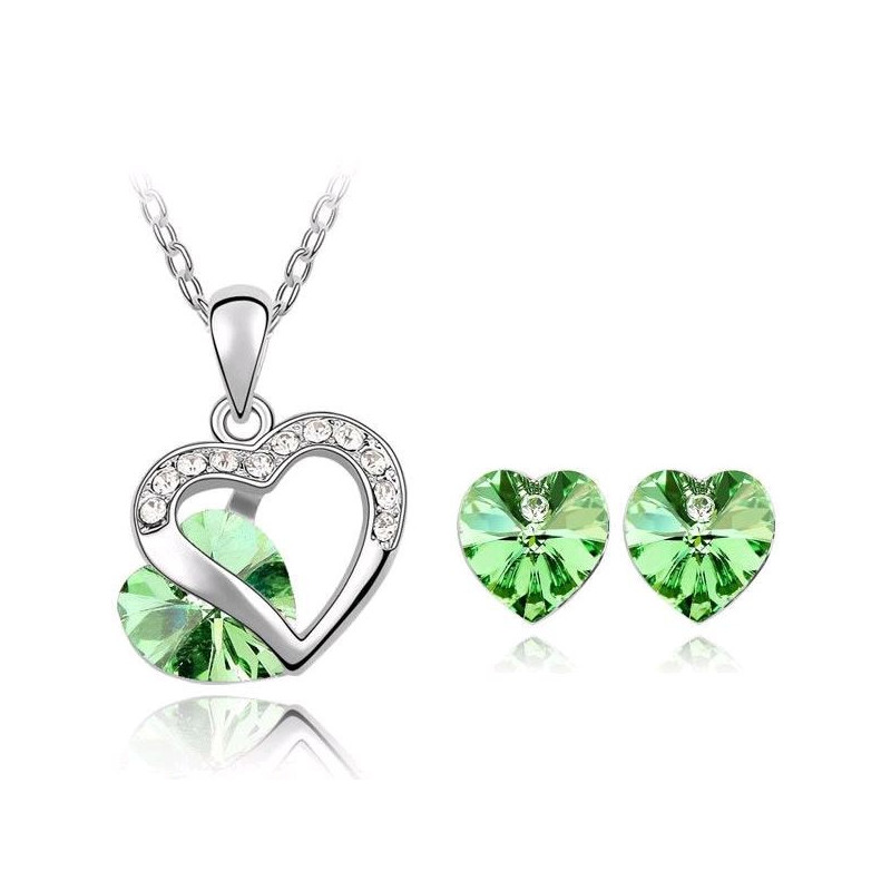 Set bijuterii cu cristale Swarovski Hanging