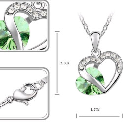Set bijuterii cu cristale Swarovski Hanging