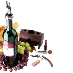 Set de vin in forma de butoi