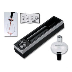 Cutie pentru vin, cu decantor