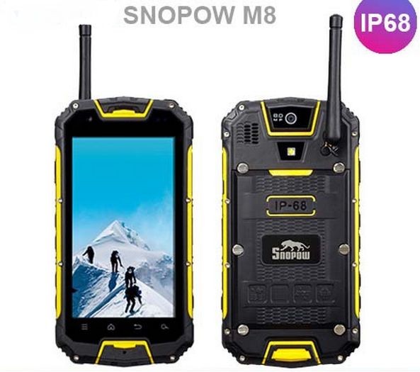 Telefon militar cu statie walkie-talkie Snopow M8